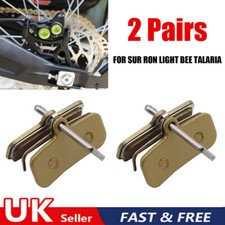 2 Pairs Motorcycle Front Rear